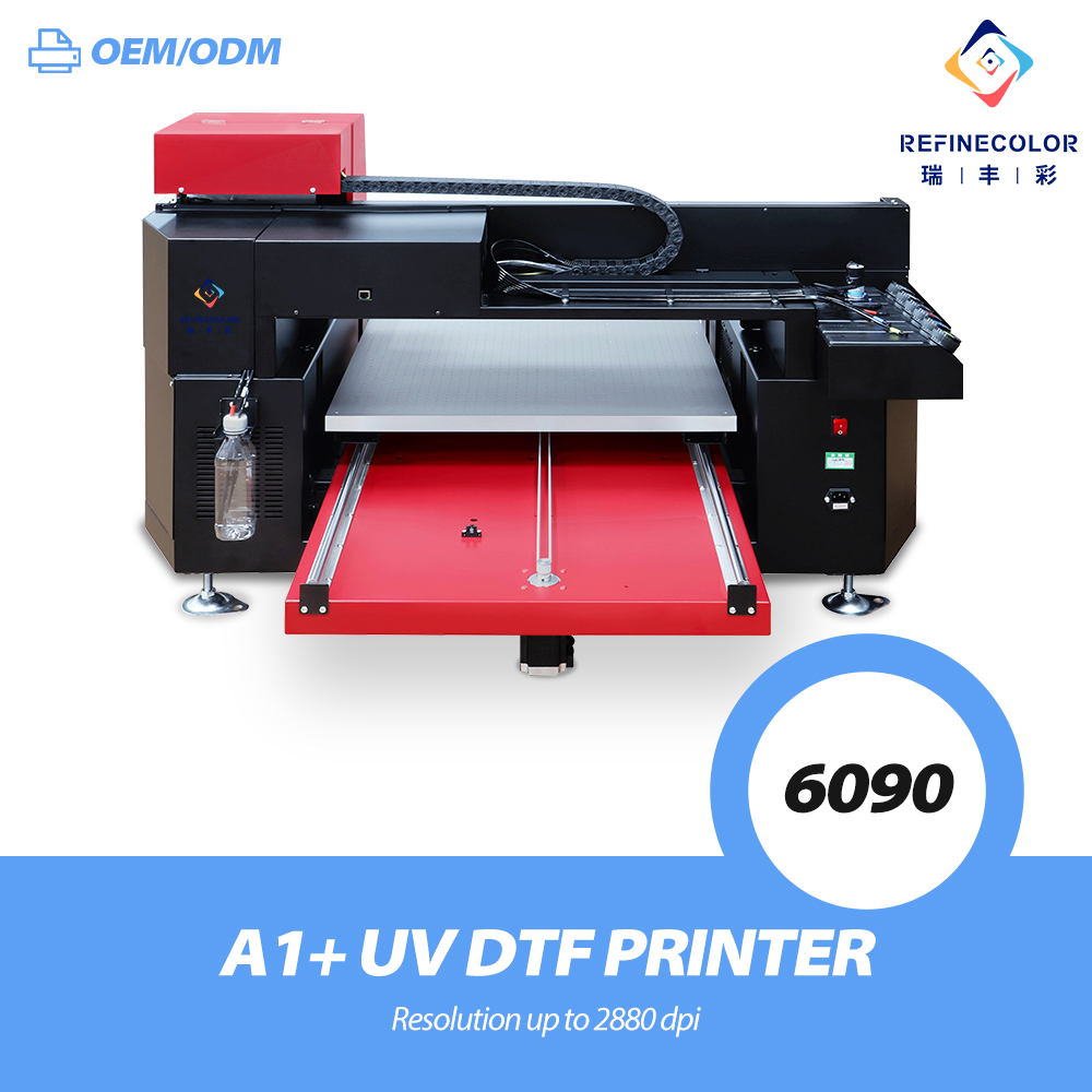 Commercial Printing Network - เครื่องพิมพ์ยูวี Refinecolor GY6090 A1 ใช้ร่วมกับหัวพิมพ์ Epson