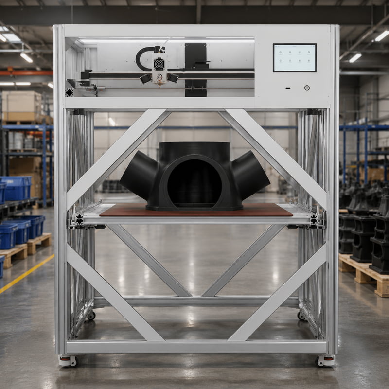 Commercial Printing Machine - เครื่องพิมพ์ 3D ขนาดใหญ่ที่เชื่อถือได้ เครื่องพิมพ์เส้นใยเชิงพาณิชย์แบบปรับแต่งได้สำหรับการผลิตโมเดลในเวิร์คช็อป
