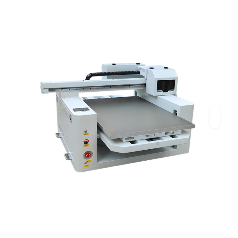 Commercial Digital Printing - เครื่องพิมพ์ยูวีแบบม้วน 6060 6090 เครื่องพิมพ์ยูวีแบบรวมในตัว สำหรับพิมพ์เคสมือถือ โลหะ