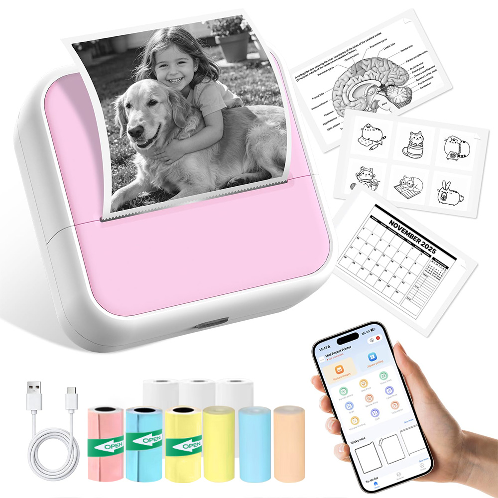 Commercial Printing Network - เครื่องพิมพ์ความร้อนแบบพกพา S1 Mini ขนาด 2 นิ้ว