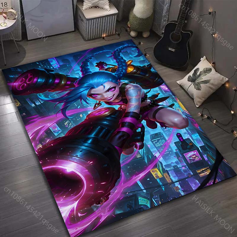 Commercial Printing Machine - 15 ขนาด A-Arcane พิมพ์ Gamer พรมสําหรับห้องนั่งเล่นห้องนอนโซฟาพรมเช็ดเท้าตกแต่งโซฟาตารางพรมกันลื่นสําหรับของขวัญ