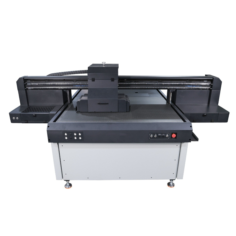 Commercial Digital Printing - เครื่องพิมพ์ยูวีแบบสายพานตาข่ายพร้อมระบบกำหนดตำแหน่งด้วยภาพ รุ่น 9060 สำหรับพิมพ์ลายดิจิตอลบนเคสมือถือ หลอดลิปสติก และอะคริลิก