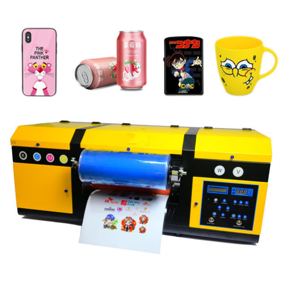 Dtf Printer Machine - XP600หัวคู่ impresora ploter เครื่องพิมพ์ภาพโฮโลแกรม UV DTF