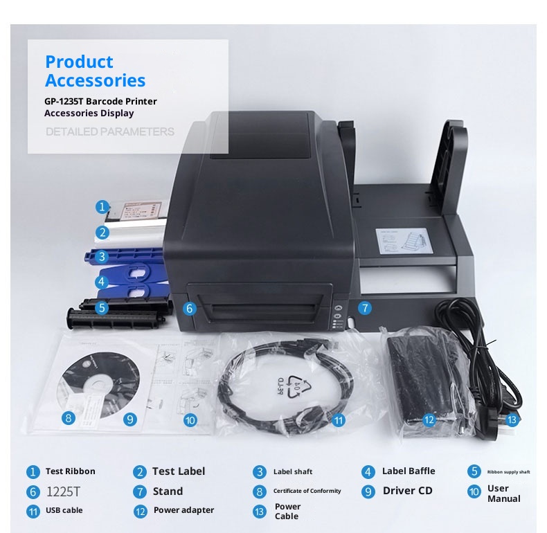 เครื่องพิมพ์ฉลากบาร์โค้ดแบบถ่า - Commercial Printing Network บทวิจารณ์และราคา