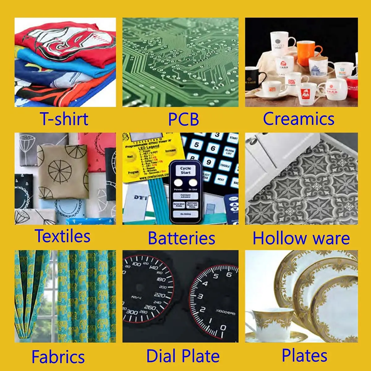 ตาข่ายพิมพ์สกรีนสีเหลือง 3 เมต - Commercial Printing Supplies Usa บทวิจารณ์และราคา