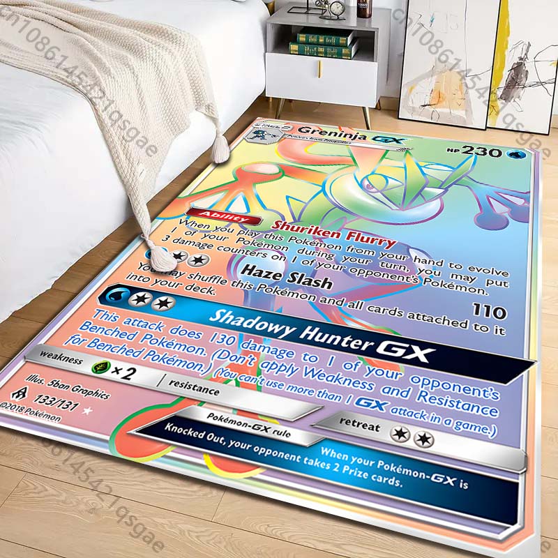 พรมพิมพ์ลายการ์ดโปเกมอน Grenin - Commercial Printing Machine บทวิจารณ์และราคา