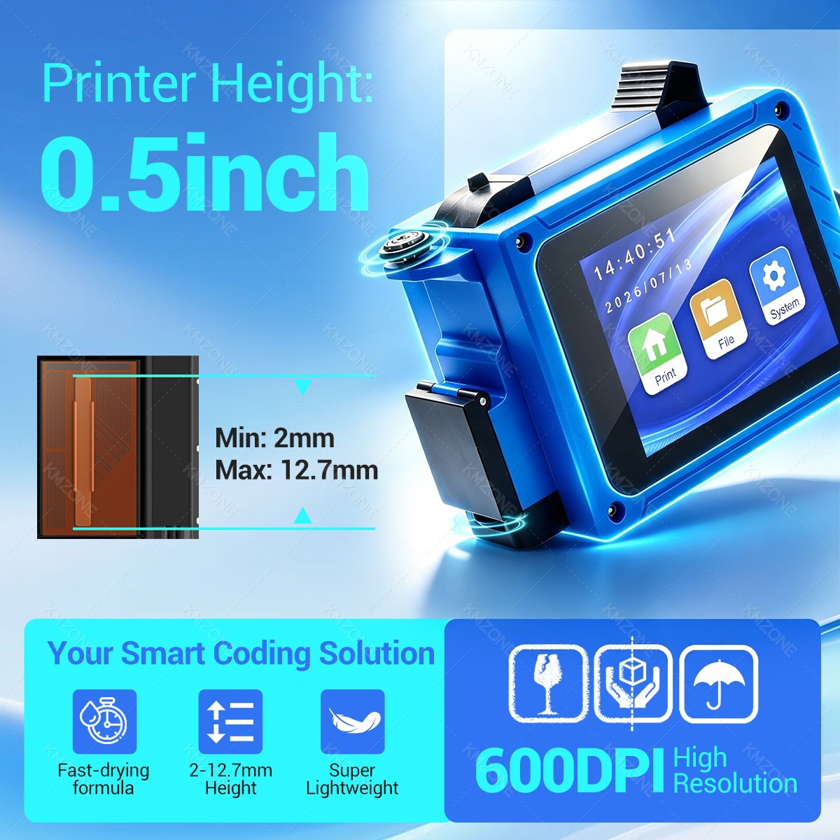 เครื่องพิมพ์อิงค์เจ็ทแบบพกพาขน - Commercial Printing Network บทวิจารณ์และราคา