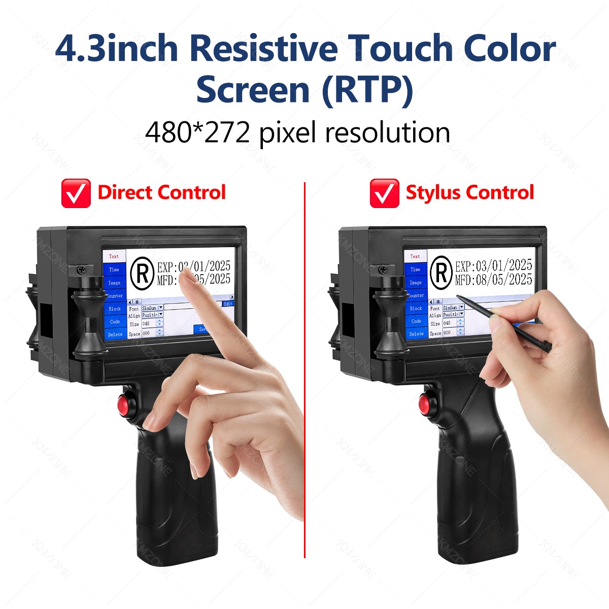 เครื่องพิมพ์อิงค์เจ็ทแบบพกพาขน - Commercial Printing Dpi บทวิจารณ์และราคา