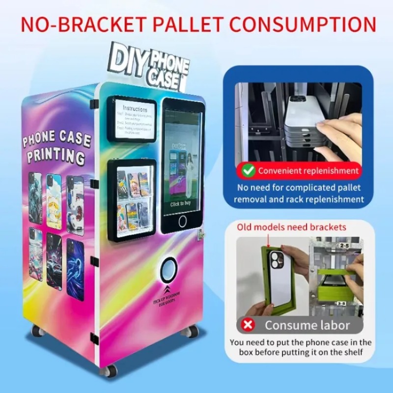 เครื่องจำหน่ายเคสมือถืออัตโนมั - Commercial Printing Options บทวิจารณ์และราคา