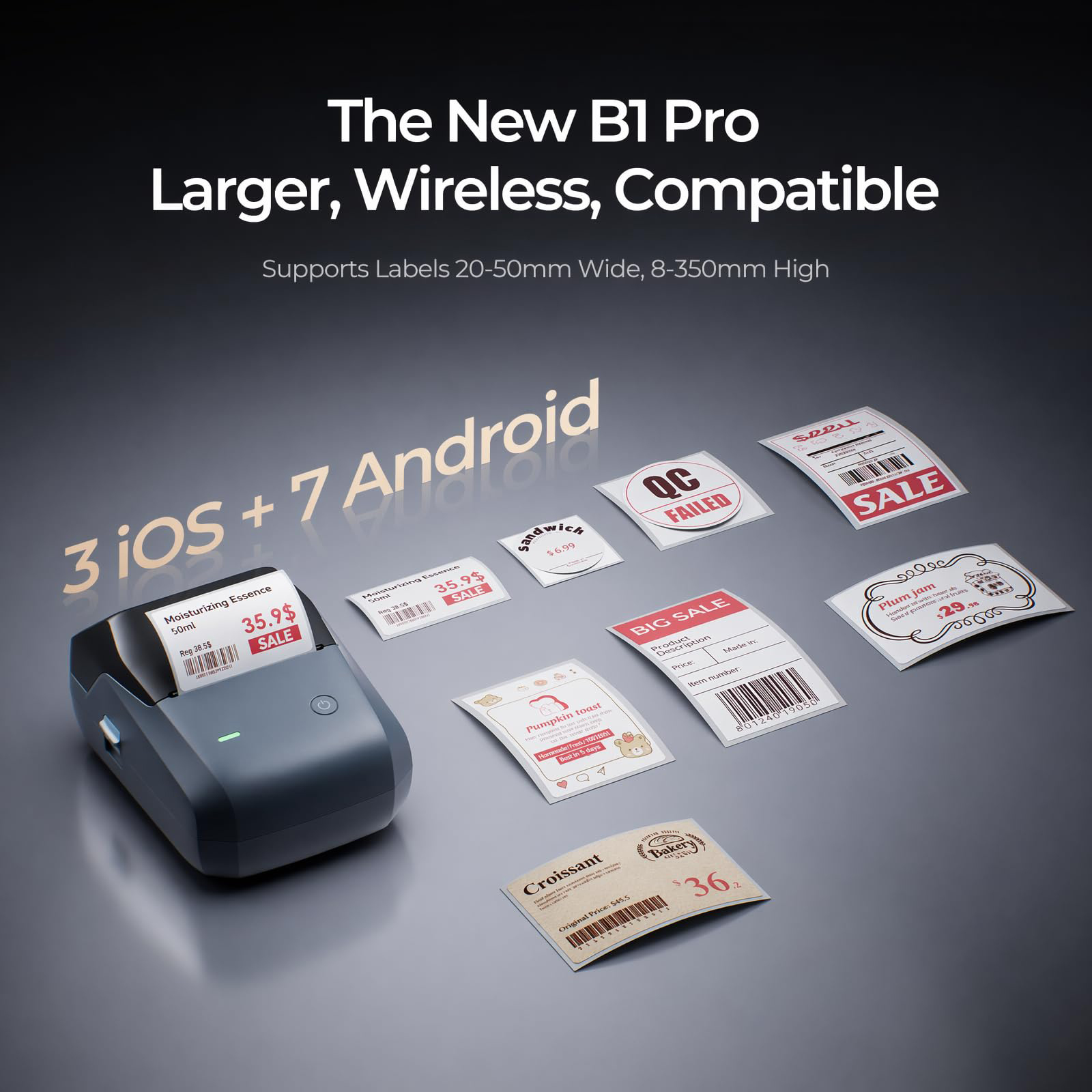 เครื่องพิมพ์ฉลาก Niimbot B1Pro - Commercial Printing Network บทวิจารณ์และราคา