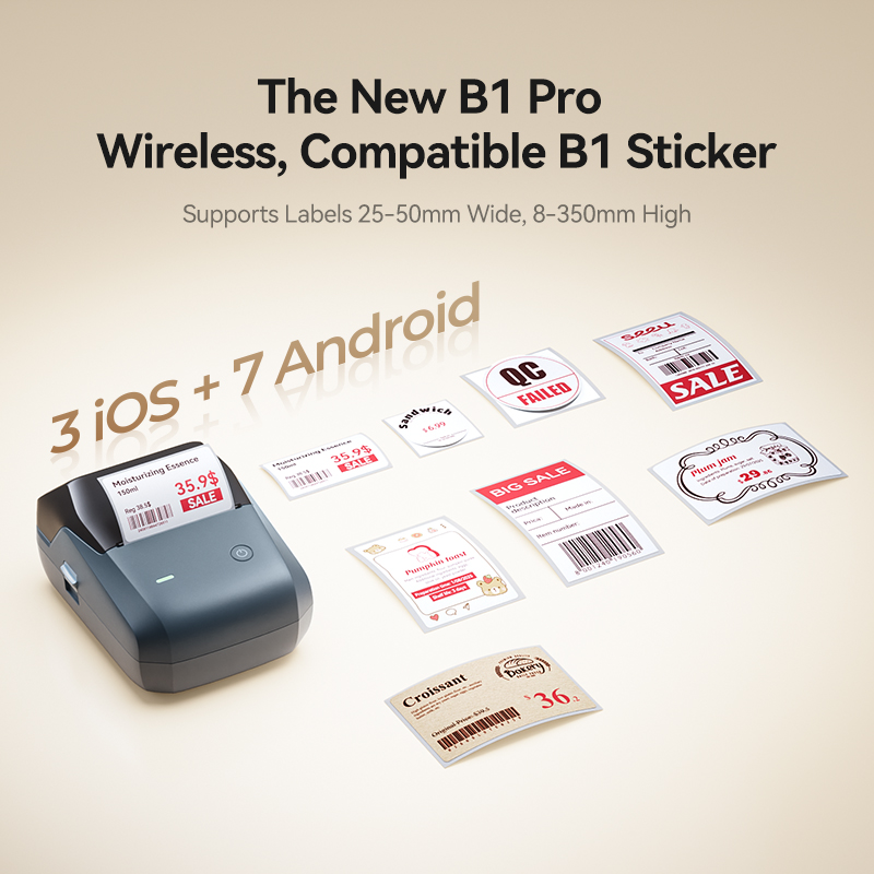 เครื่องพิมพ์ฉลาก Niimbot B1 Pr - Commercial Printing Dpi บทวิจารณ์และราคา
