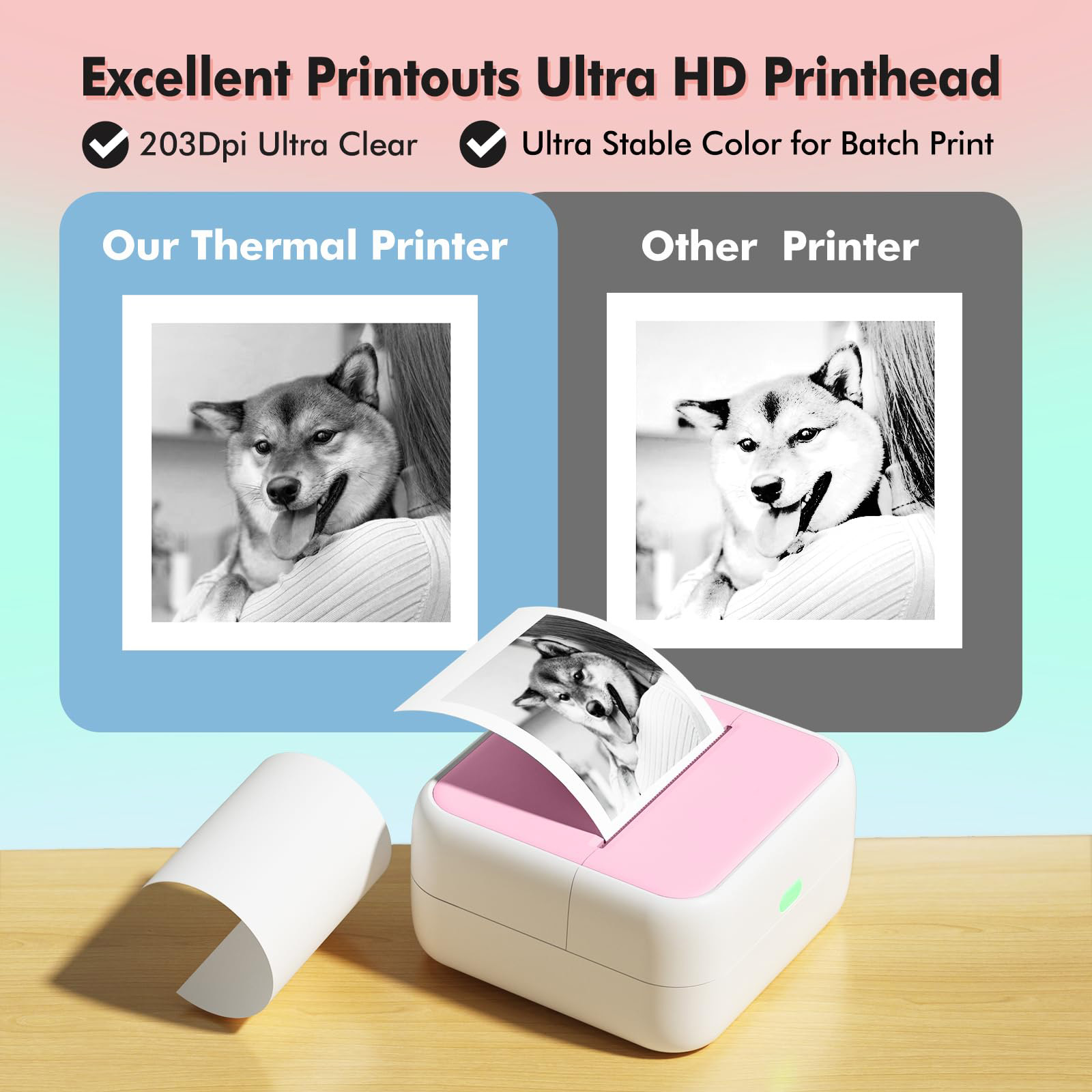เครื่องพิมพ์ความร้อนแบบพกพา S1 - Commercial Printing Network บทวิจารณ์และราคา