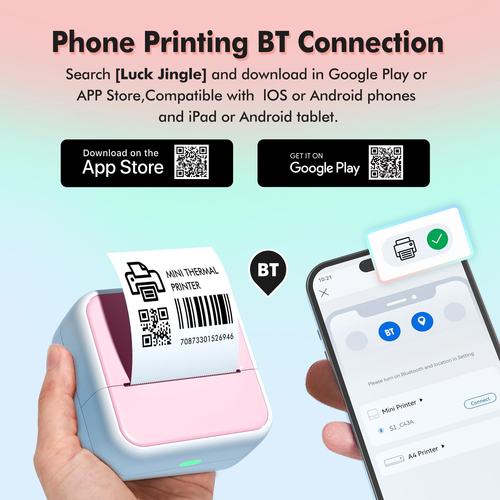 เครื่องพิมพ์ความร้อนแบบพกพา S1 - Commercial Printing Network บทวิจารณ์และราคา