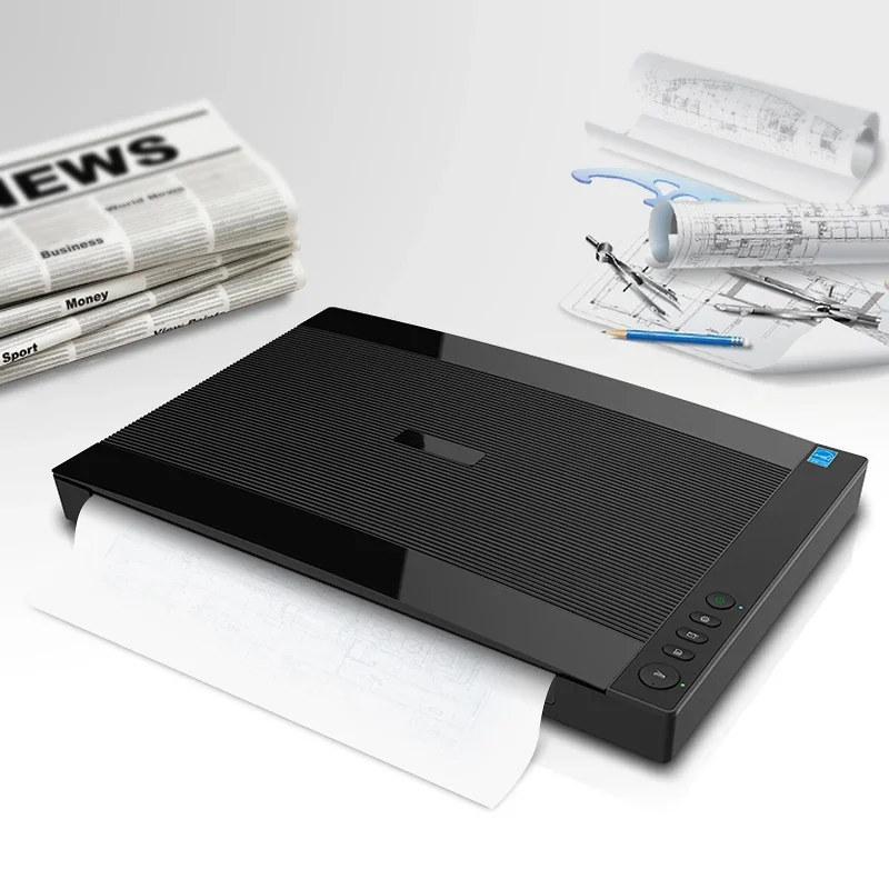 เครื่องสแกนแบบ Flatbed ขนาด A3 - Commercial Printing Dpi บทวิจารณ์และราคา